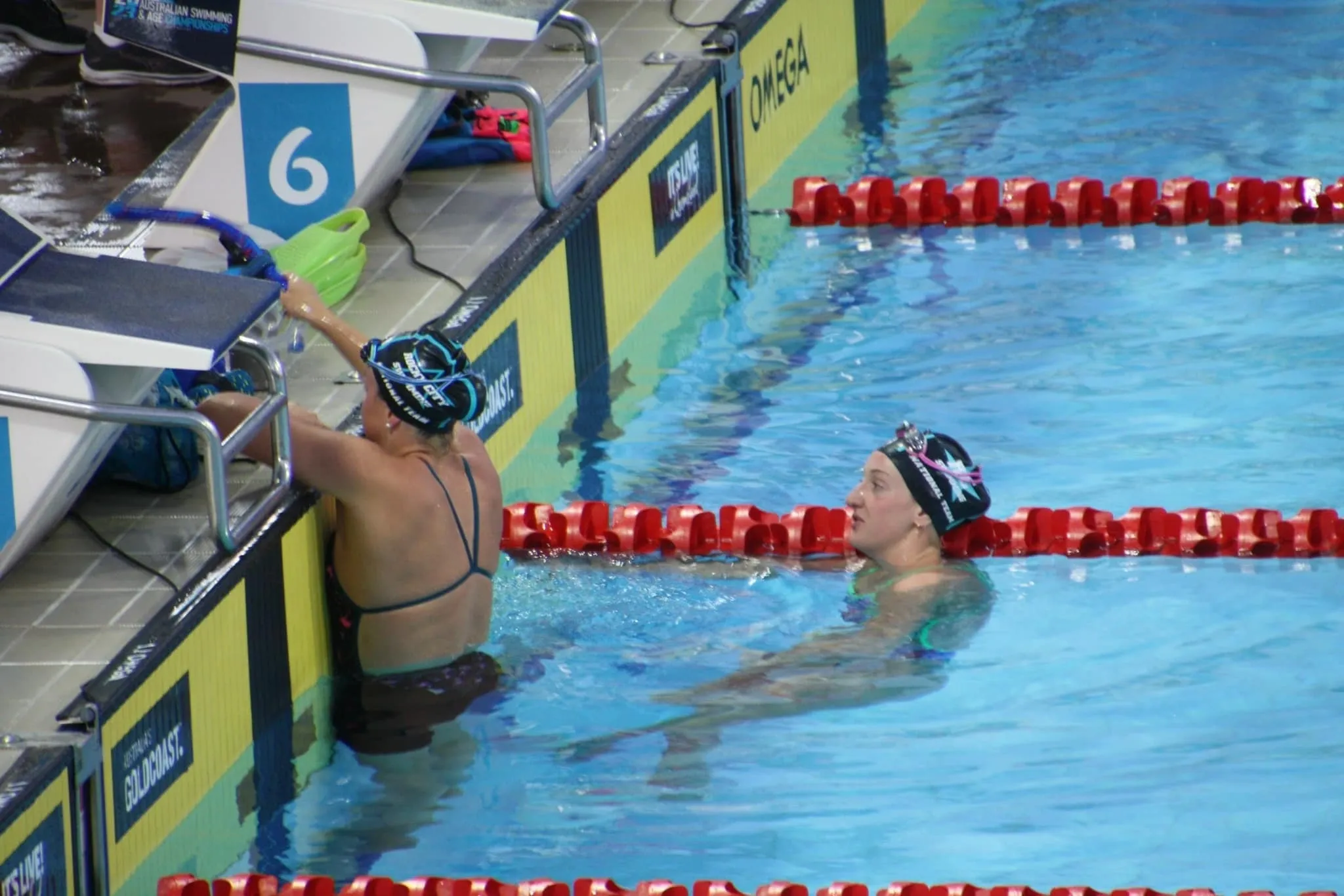 Competitions help you see how much faster you are getting 
between each meet and training