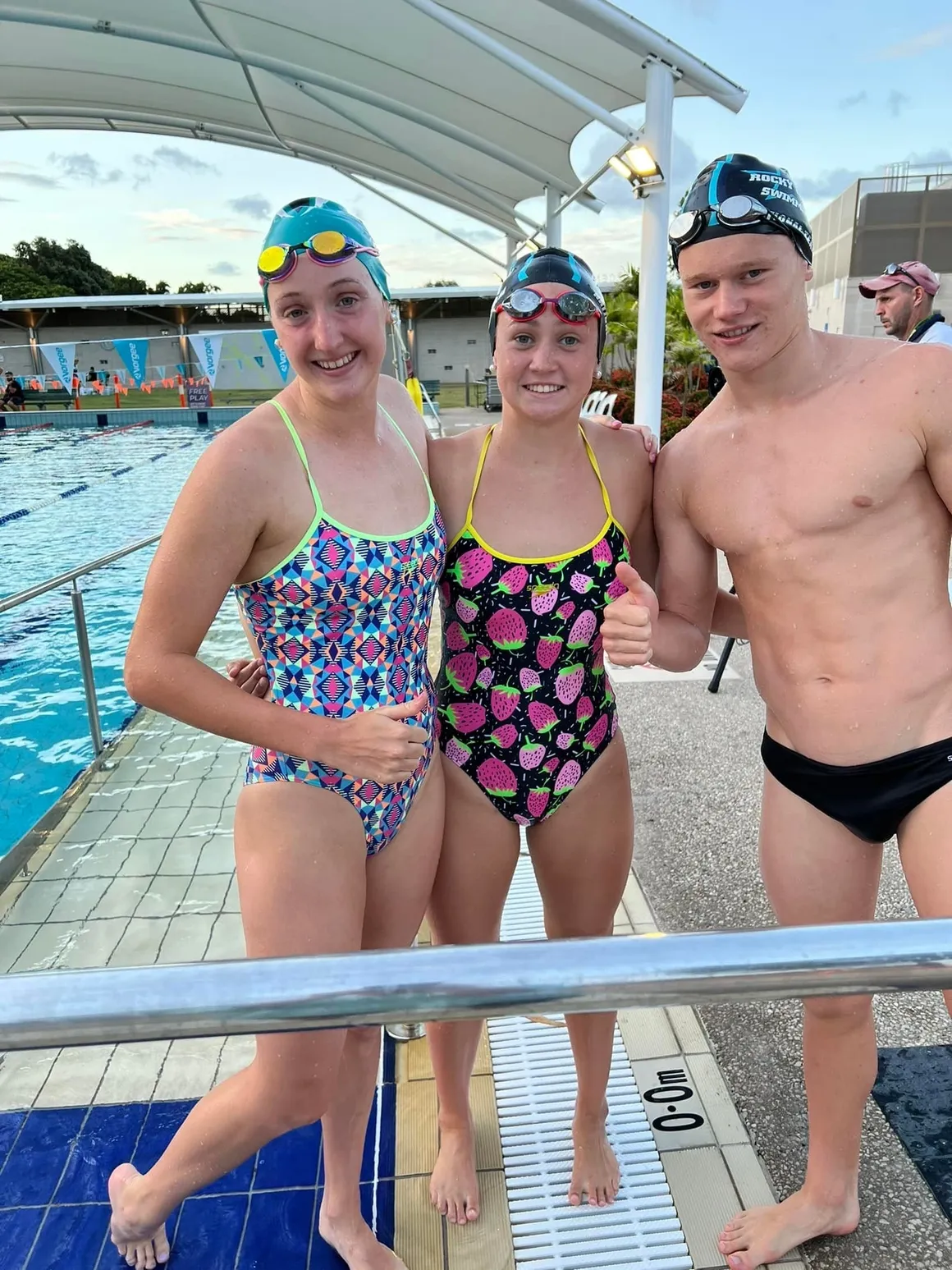 Swimmers enjoying club night